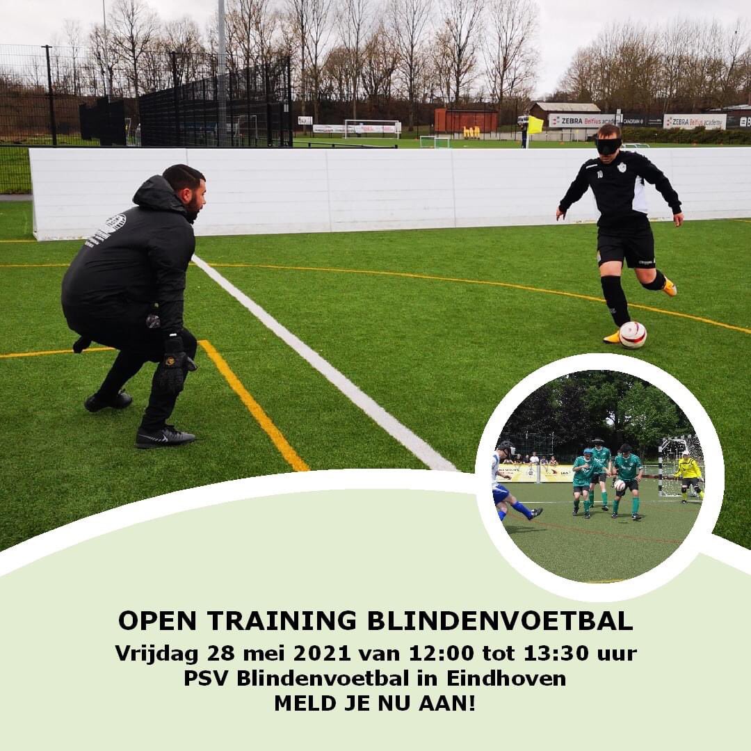 Kennismaken met blindenvoetbal! ⚽
Vrijdag 28 mei organiseren <a href="/gsportkennis/">GehandicaptensportNL</a> en de #PSVFoundation een training voor #blindenvoetbal in #Eindhoven. Voor iedereen met visuele beperking en alle leeftijden welkom! Meer info? f.vanlin@gehandicaptensport.nl
#unieksporten