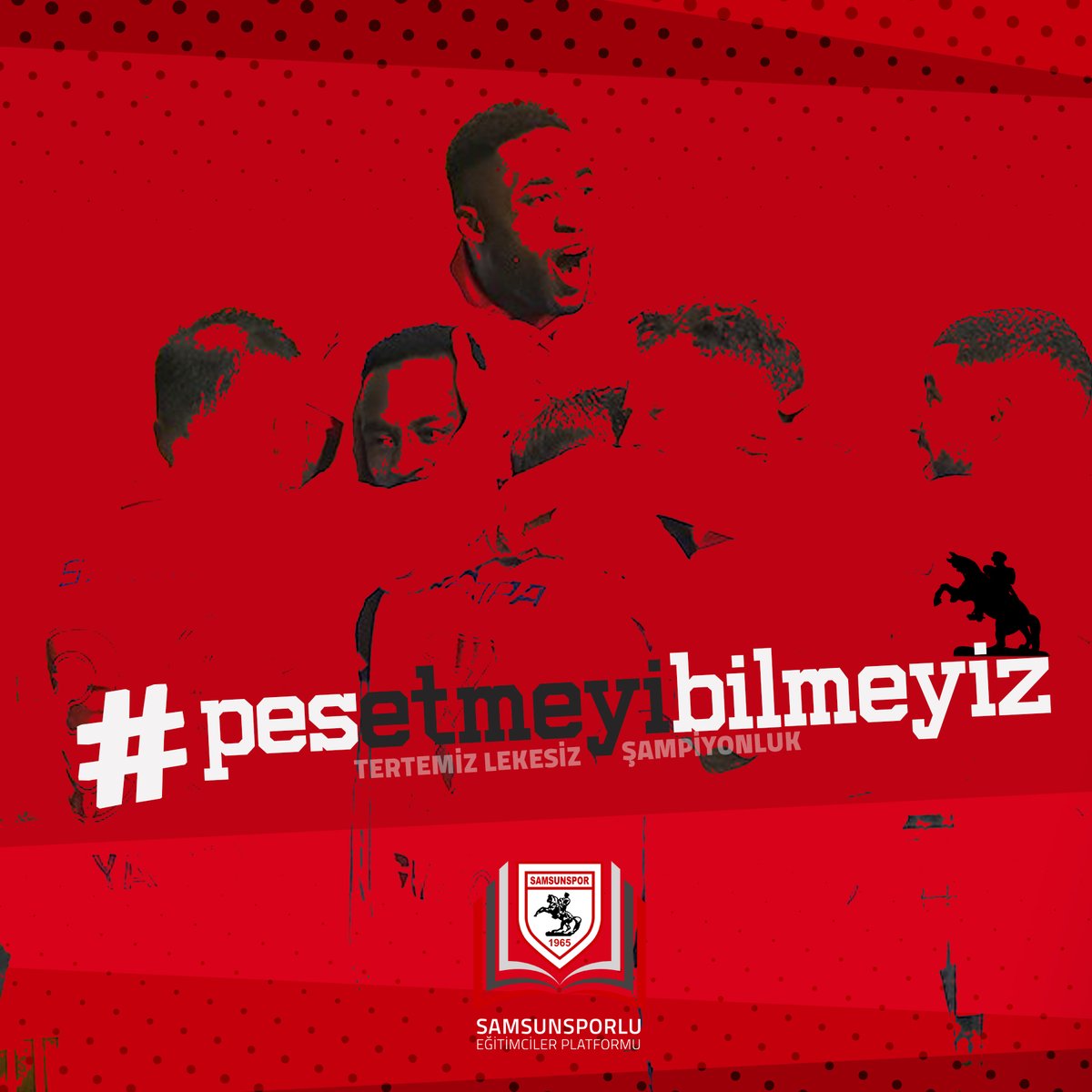SSEgitimciler's tweet photo. Atatürklü Armanın bize öğrettiğini bir şey var: Mücadele! Hakkımız olan tertemiz, lekesiz şampiyonluk için  #pesetmeyibilmeyiz https://t.co/h58VcAt29M
