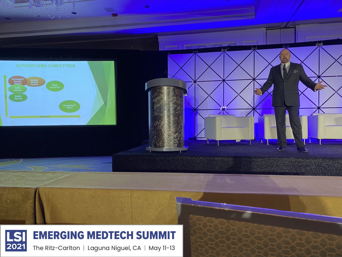 I presented the #OmegaSkin story this morning to a very receptive audience. #partnerships #investor #LSI2021