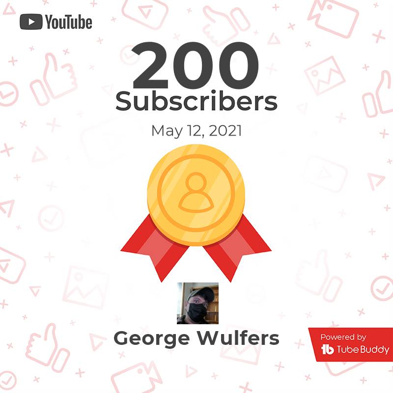 We have reached 200 Subscribers! Super excited 😆! Thank you to everyone who made this possible. Really appreciate you.

#wulfersgames #dreamlearncreate #learntocode #CodeNewbie #smallyoutubercommunity #programming #gamedev #indieGameDev #Unity3d #VRAFam #GrowWithVideo #YT4B