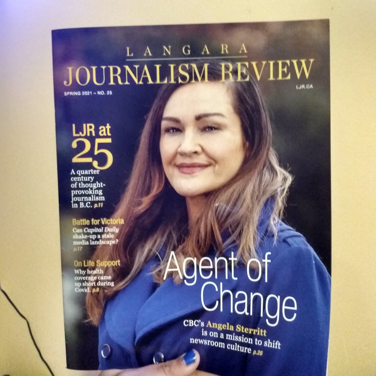 k_trevena's tweet photo. I got my physical copy of @LJReview in the mail today! 🎉 I'm so proud to be able to hold something that my classmates and I worked tirelessly on throughout this last semester, entirely from home!
Thank you so much to all those who took the time to speak with us for our stories! https://t.co/KIZ3NXuxNl