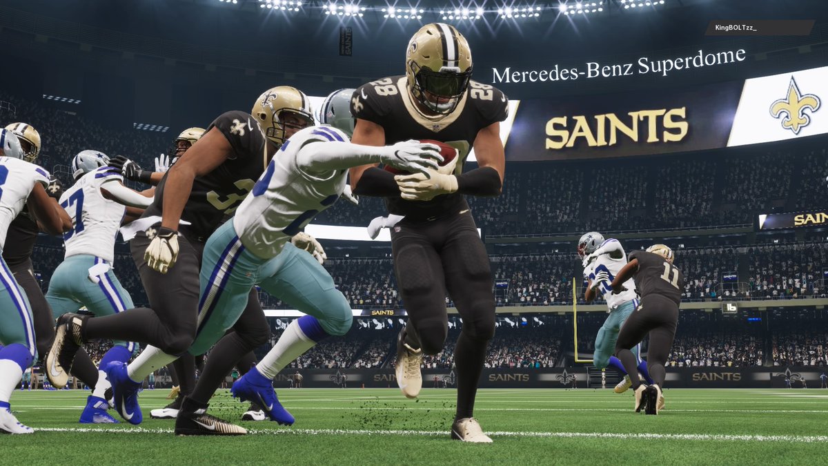 Botds_Saints21's tweet photo. We pull out a close battle vs a well coached dallas squad. Conference Championship up next!#Saints https://t.co/VxfoAGIgv5