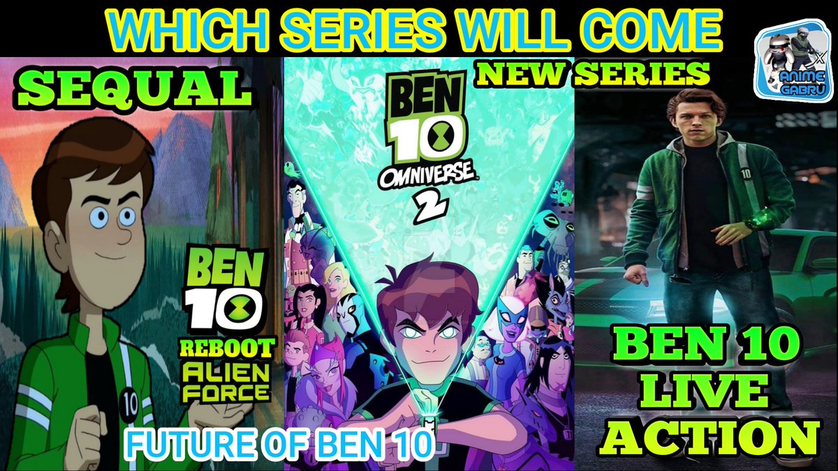 AnimeGabru's tweet photo. @rouleau1 Please tell us what is the future of Ben 10 | which series is coming | Ben 10 reboot sequal | Ben 10 omniverse 2 | Ben 10 live action series | a new timeline based series | Anime Gabru

Please give a answer
I am a youtuber Anime Gabru https://t.co/TyRERYr3uv
