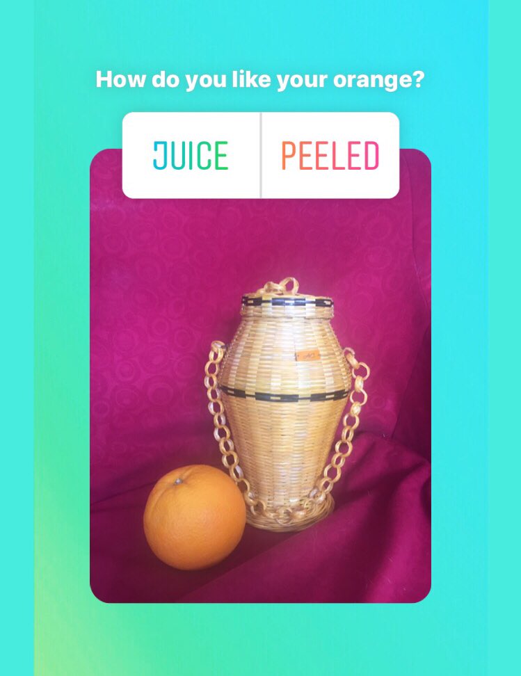 angelaAchavez's tweet photo. Oranges anyone?🧡🍊 #bolobag #boldbag #sustainablebag https://t.co/5cPRXwpdlP