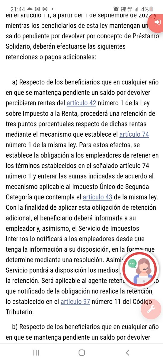 arabinoxilano's tweet photo. Si tiene la oportunidad no tome el #PrestamoSolidario aaca pantallazos de la ley, la letra chica, te van a reterner el 3% de tu sueldo o una retencion extra de 3% en tus boletas de honorario https://t.co/FjTfV5chbB
