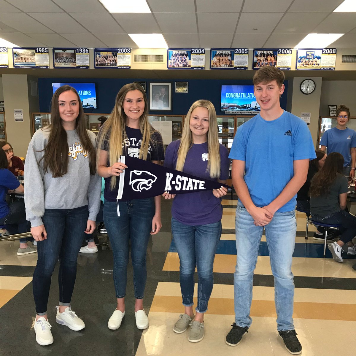 Norton Community High School will be represented well in Manhattan.  Go Cats!  #Emaw