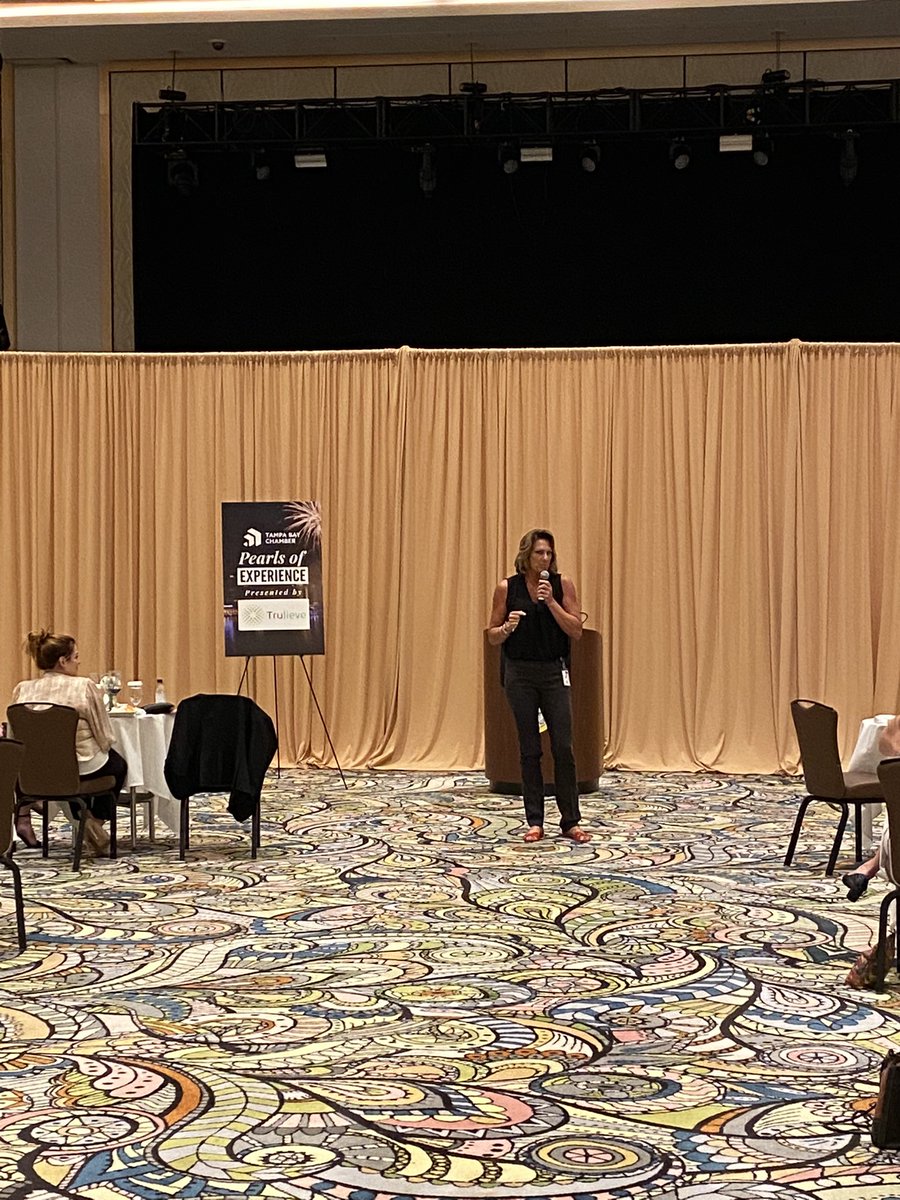 Had the pleasure of hosting the <a href="/TB_Chamber/">Tampa Bay Chamber</a> for a socially distanced Pearls of Experience event in our Hard Rock Event Center.

Our VP of Human Resources, JC Ayers, absolutely captivated the room as the key note speaker. She is the epitome of a great leader! 

#HardRockTampa