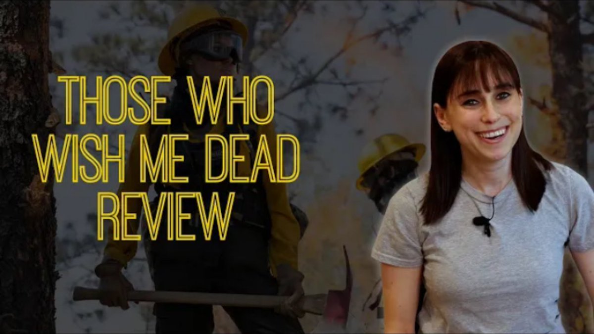 SteveCalderon85's tweet photo. Perri Nemiroff gives her review of #ThoseWhoWishMeDead from writer-director #TaylorSheridan with an A+ ensemble cast lead by Academy Award winner #AngelinaJolie. Watch the video to know if this movie is worthy seeing! #MovieReview🎥 #PerriRocks❤
➡️ https://t.co/6e6rRq86sS https://t.co/KGWG300P9S