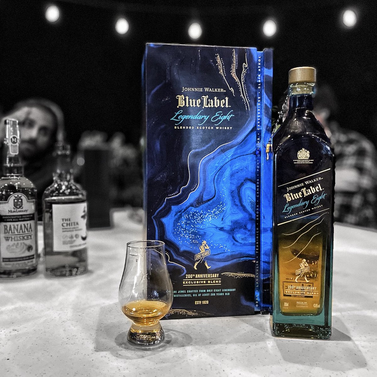 TalkWhisky's tweet photo. JW Blue Label Legendary Eight. This bottle is indeed legendary. Check out the full review 👇

https://t.co/m7hD9ww3zE

#Whisky #whiskey #WTF #whiskytalkforum #johnniewalker #bluelabel #whiskywednesday #legendary #200years https://t.co/S05a6TVhoW