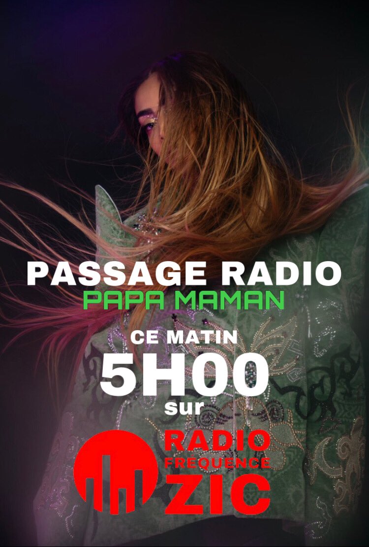 BHASSANIACTU's tweet photo. #INFOBILAL~ #PAPAMAMAN, un des titres de #ContreSoiree, le deuxième album de @iambilalhassani, est passé ce matin à 5 heures sur la radio @Frequencezic. https://t.co/GIIhkL5zbZ