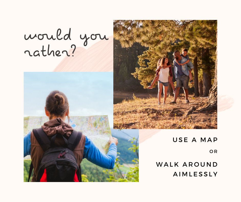 WorldTravel2015's tweet image. You're in a new place on your vacation, would you rather use a map, or walk around aimlessly?

#WanderingSoul #MappedOut