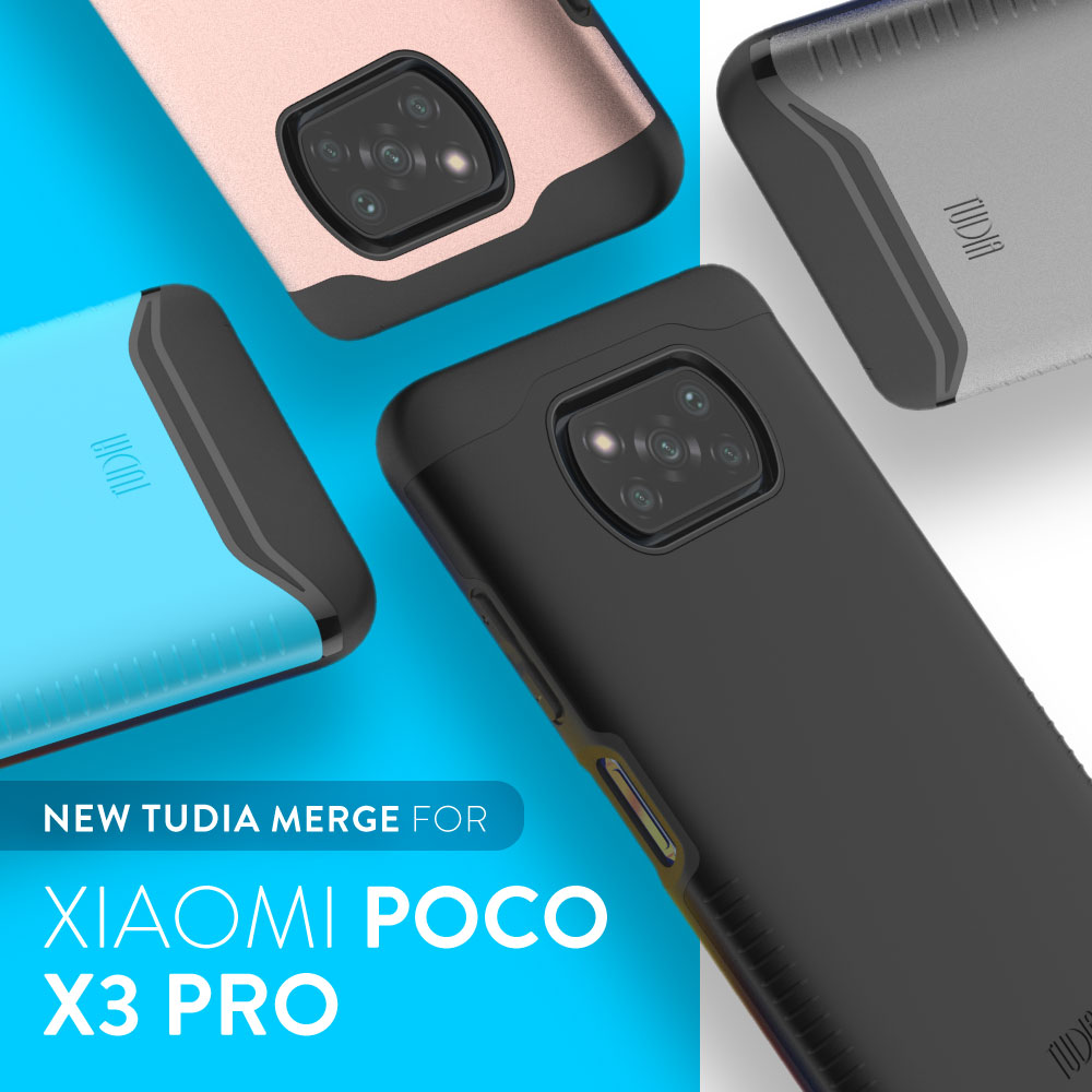 Tudia Merge Cases Now Available For The Poco X3 Pro!

bit.ly/33Brl2X