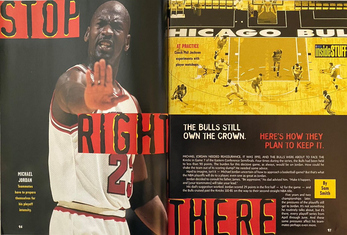 MJ23Covers's tweet photo. NBA Inside Stuff, Volume 6 No. 3 May 1997 βDrive For 5β #Jumpman #jumpman23 #MichaelJordan #Jordan #Bulls #NBA #Chicago #NBAInsideStuff https://t.co/rxf4RLBM5p