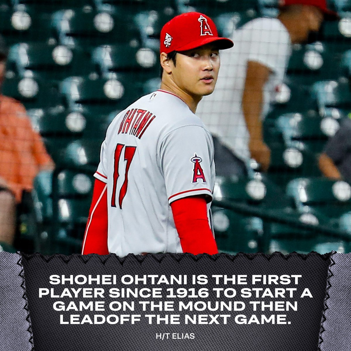 10 Ks yesterday, leadoff batter today. 

Guy does it all.