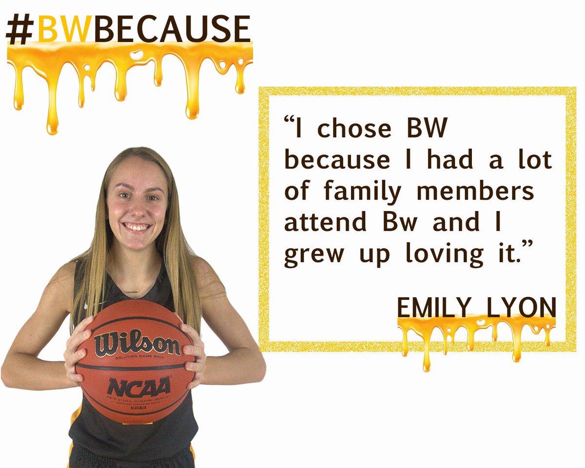 BW_wbasketball's tweet photo. This summer we will highlighting our amazing players, what makes them and BW so special. Meet our 1st player @elyon05 an International Business/Marketing major & Management minor. She has speed of β‘οΈ, so donβt blink when SHE passes by. 2οΈβ£πππ #OneLove #BWbecause #BuzzinBios https://t.co/E2PsgMt5ON