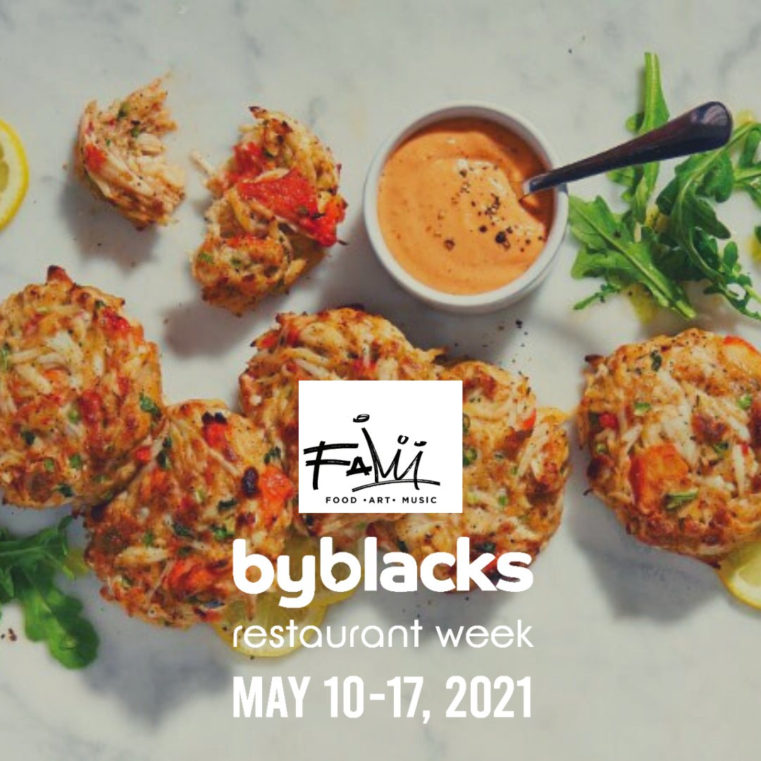 ByBlacks's tweet photo. You need these Creole King Crab Cakes in your life! Order now from Fam Food Art &amp; Everything Music during #ByBlacksRestaurantWeek. 
Email Info@FamFoodartmusic.com or Call: 416-546-4606 and ask for the #ByBlacks special. https://t.co/XviExUC6Yr