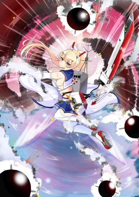 綾波改 #アズールレーン #アズレン