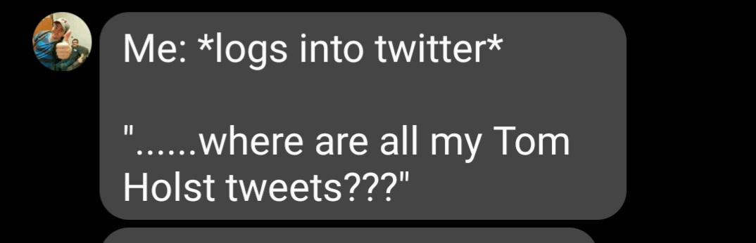 BryceCzekanski's tweet photo. @chelledazz Weird... I got the same text https://t.co/vbfx4XtaIC