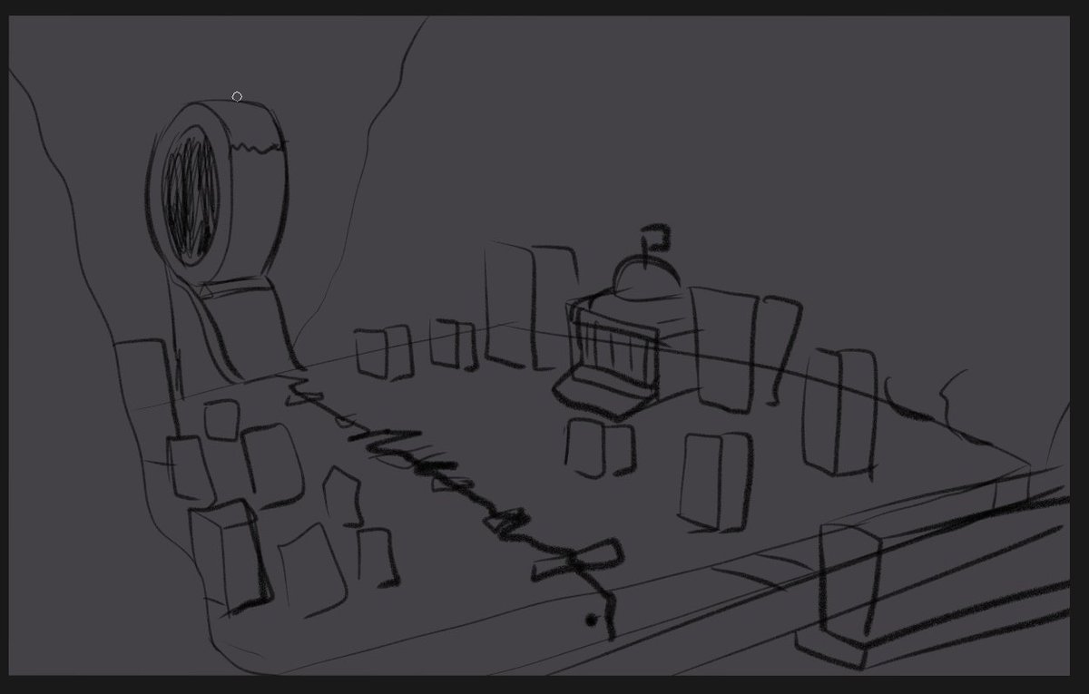 studios_vulpes's tweet photo. Hello again everyone. We've just completed our first round of pre-alpha testing.
To celebrate we're showing off some concept art as well as a very rough mockup of Anywherelands first level. https://t.co/dCkiforxJe