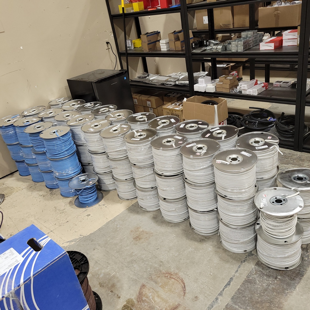 Sitting on this veritable gold mine as we prep at the shop for a nice busy couple months and hope it keeps going through the rest of 2021. 
💡
⚡
#yegelectrical #YEG #yegconstruction #edmontonconstruction #edmonton #electrical #wirefordays #constructionseason #happyspring