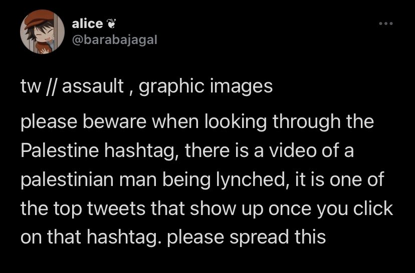 Posting this without the tw so people who have it muted can see