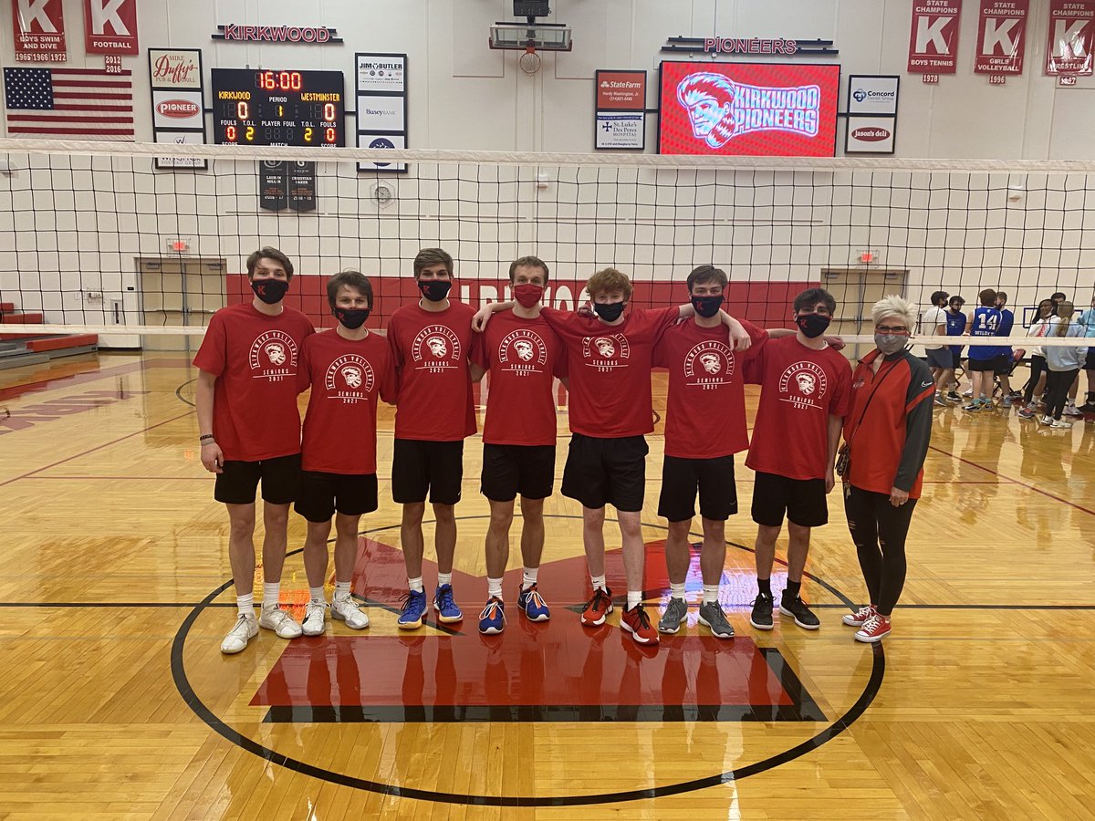 Senior men’s volleyball ⁦<a href="/KirkwoodHS/">Kirkwood High School</a>⁩ “2GETHER AS 1”