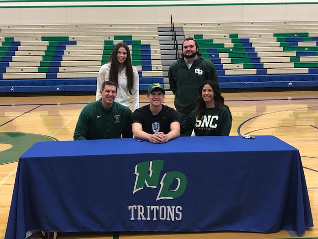 Congratulations to Senior Student-Athlete Garrett Grzesk on his commitment to continue his education and his Basketball career at St. Norbert College next school year
<a href="/SNCMensBB/">SNC Men's Basketball</a>
