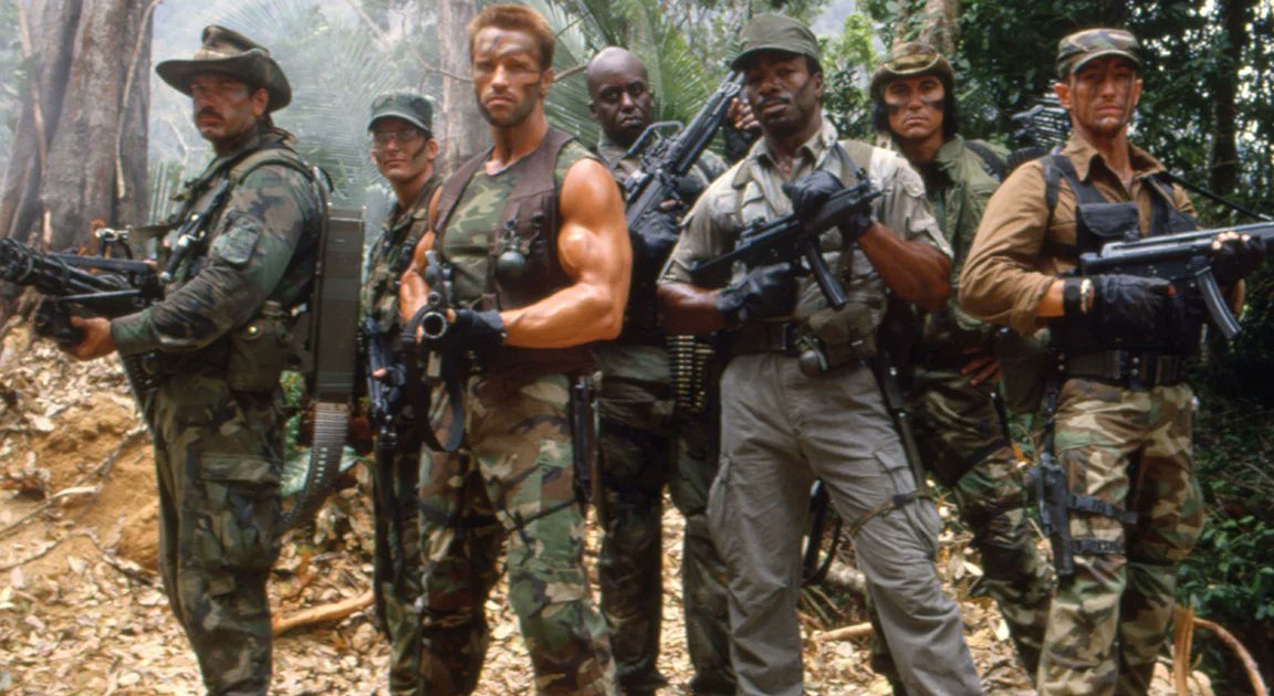 TommyDoyle47's tweet image. Arnold Schwarzenegger's Predator 1987 💀👽⚡
👍 or 👎