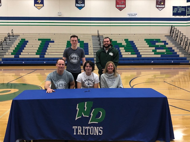 Congratulations to Senior Student-Athlete Danny Nennig on his commitment to continue his education and his Basketball career at Dominican University next school year
<a href="/DU_Stars/">Dominican University Stars</a>