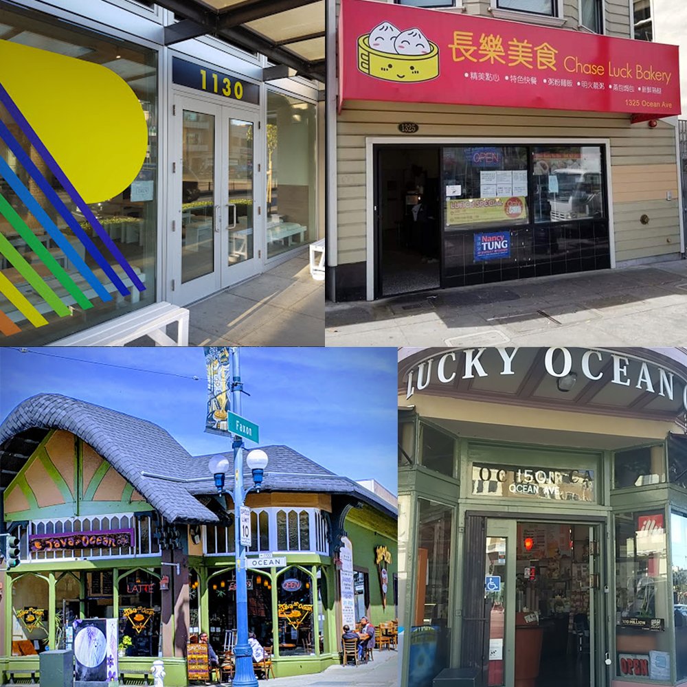 inglesidelove's tweet photo. Continuing the #SmallBizChallenge in the Ingleside: Attention Early Birds, Java on Ocean, Açaí R, Chase Luck Bakery and Lucky Ocean Cafe are all open early in the morning, so stop by for coffee and a quick breakfast next time you go chasing the sunrise. #InglesideSF #ShopSmallSF https://t.co/pS1ZH4vfEr