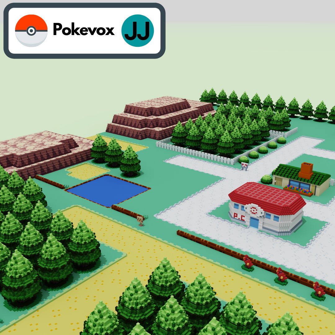 **Work In Progress** - Viridian City

#nft #pokemon #pokemonart #voxel #voxelart #3dart #NFTCommunity #nftart #nftcollectors #NFTartist #3DModel #pokemonfanart #OpenSeaNFT #opensea #NFT #NFTs