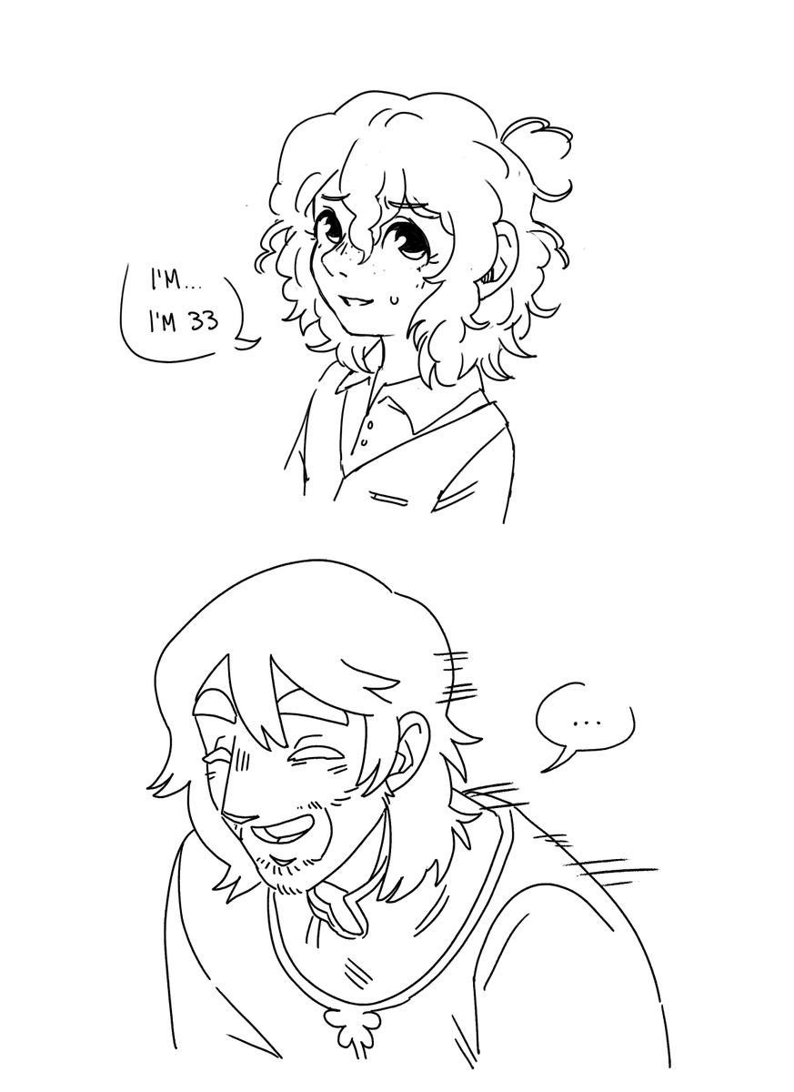 pippin and boromir (idk canon ages im just having fun) 