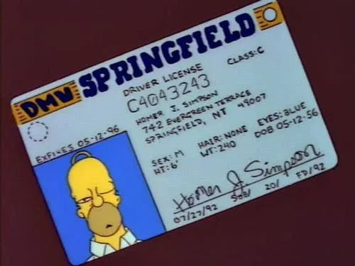 Happy birthday Homer Simpson 