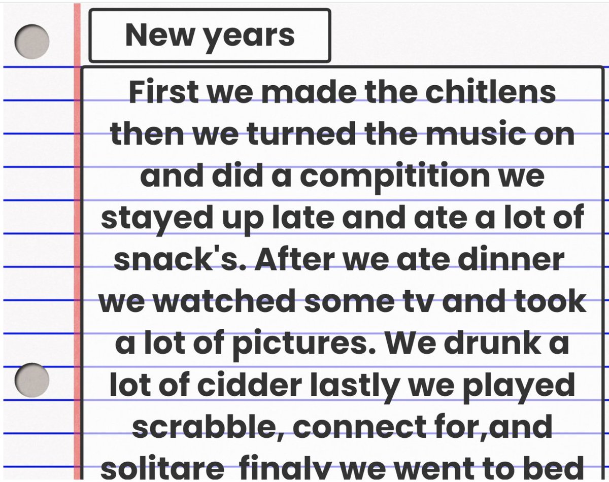 MsKnight44's tweet photo. Look at these descriptive personal narratives! I feel like I was right there with them! #proudteacher #seesaw #jjes #distancelearning #pwcs https://t.co/4qvMfFiMJD