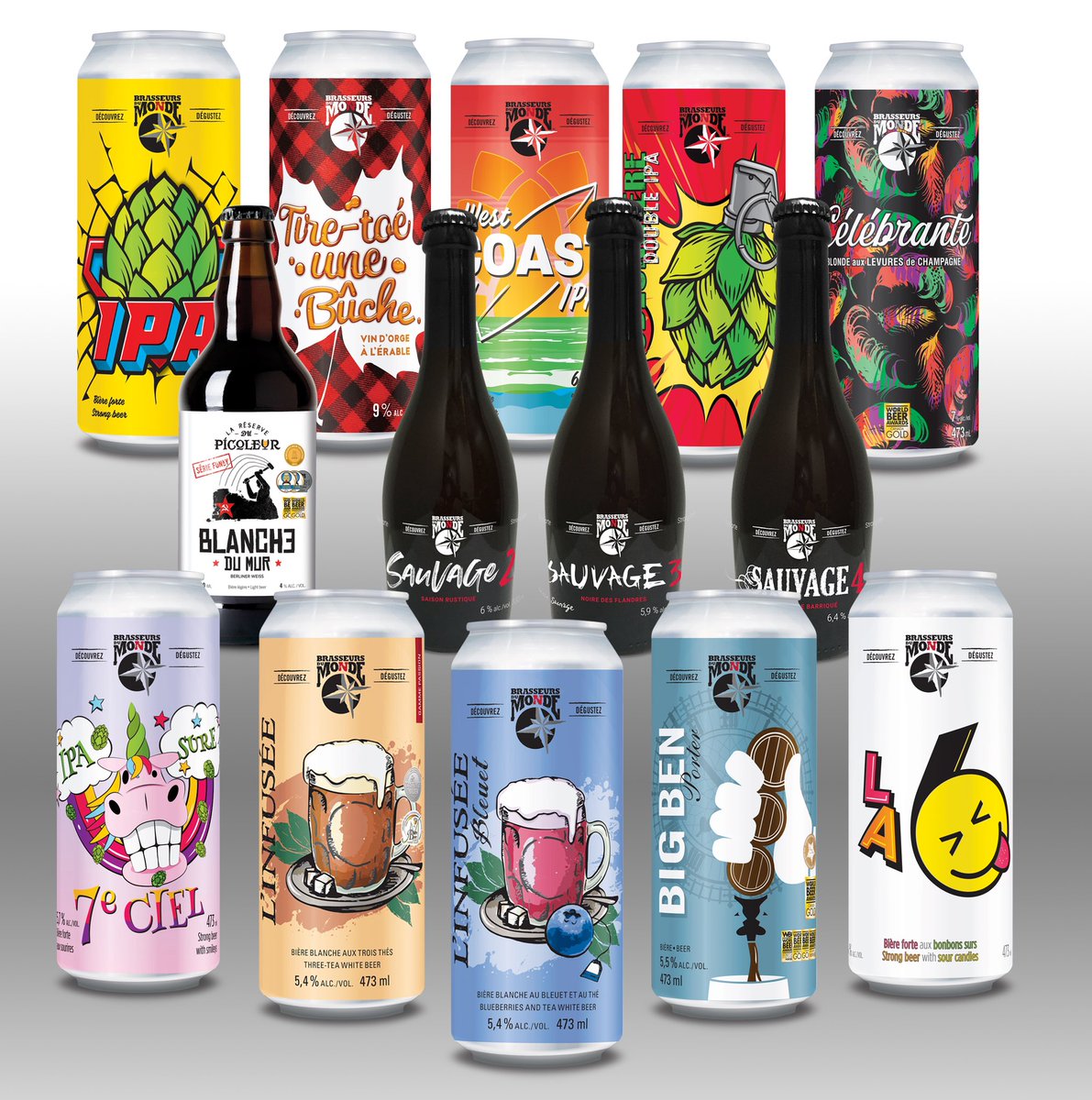 Elles sont maintenant disponibles chez @ANBL_FR au Nouveau-Brunswick!