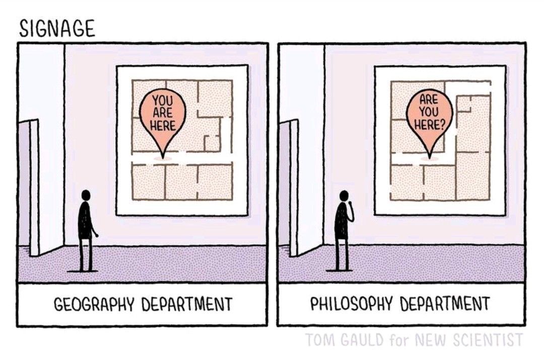 As a trained geographer and an avid reader of psychology I love <a href="/tomgauld/">Tom Gauld</a>'s cartoon here!
