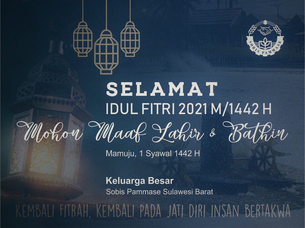 Sahabat sobis pammase, #IedMubarak kami mengucapkan slamat idul fitri smg Allah SWT menerima ibadah ramadhan kita n mnjd pribadi yg lbh taqwa, aamiin. @zarazettirazr <a href="/axdwin/">Axdwin 🌏Indonesia 🇮🇩</a> <a href="/infoIMZ/">IMZ</a> <a href="/PLN_AreaMamuju/">PLN MAMUJU</a> @bpom_mamuju @karantinamamuju @atrbpn_mamuju <a href="/eaa_01/">EAA</a> <a href="/PresidenKopi/">Presiden kopi</a> <a href="/maspiyuaja/">Mas Piyu</a>