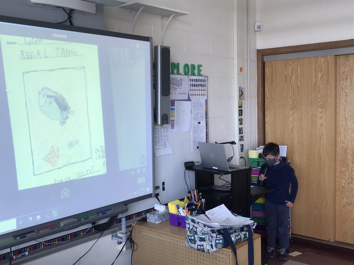 Incredible work completed with Mrs. Payack’s class on our animal research project! <a href="/BarrowsSchool/">Barrows Elementary School</a>