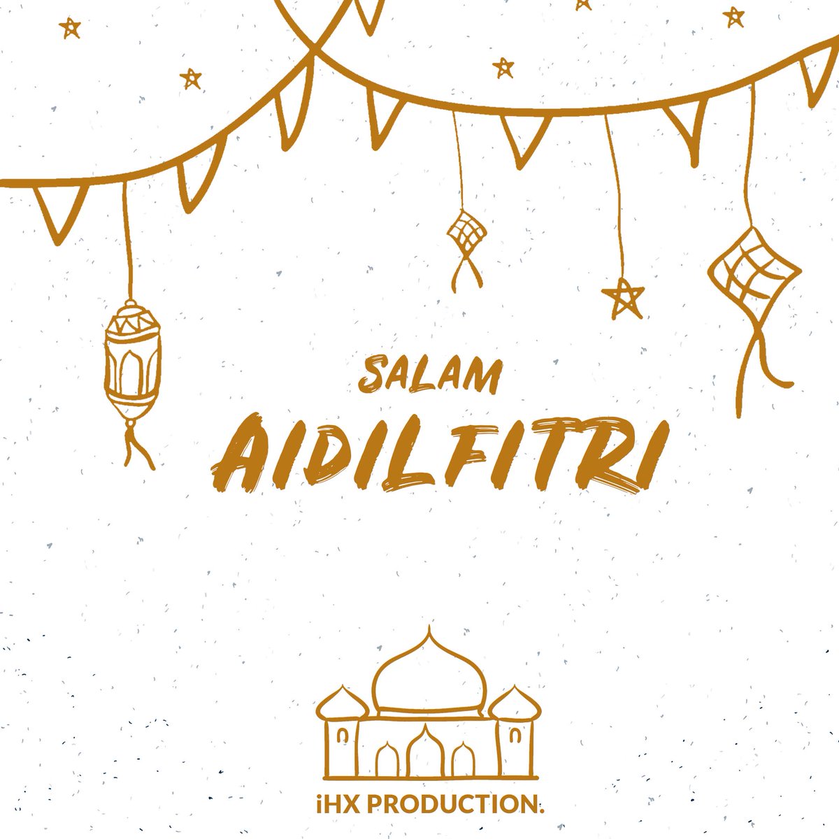 iHX_Production's tweet photo. SELAMAT HARI RAYA AIDILFITRI diucapkan kepada semua  followers kami.

Kami akan share lebih banyak artwork kami di platform twitter selepas raya! https://t.co/MypRHZ9wGx