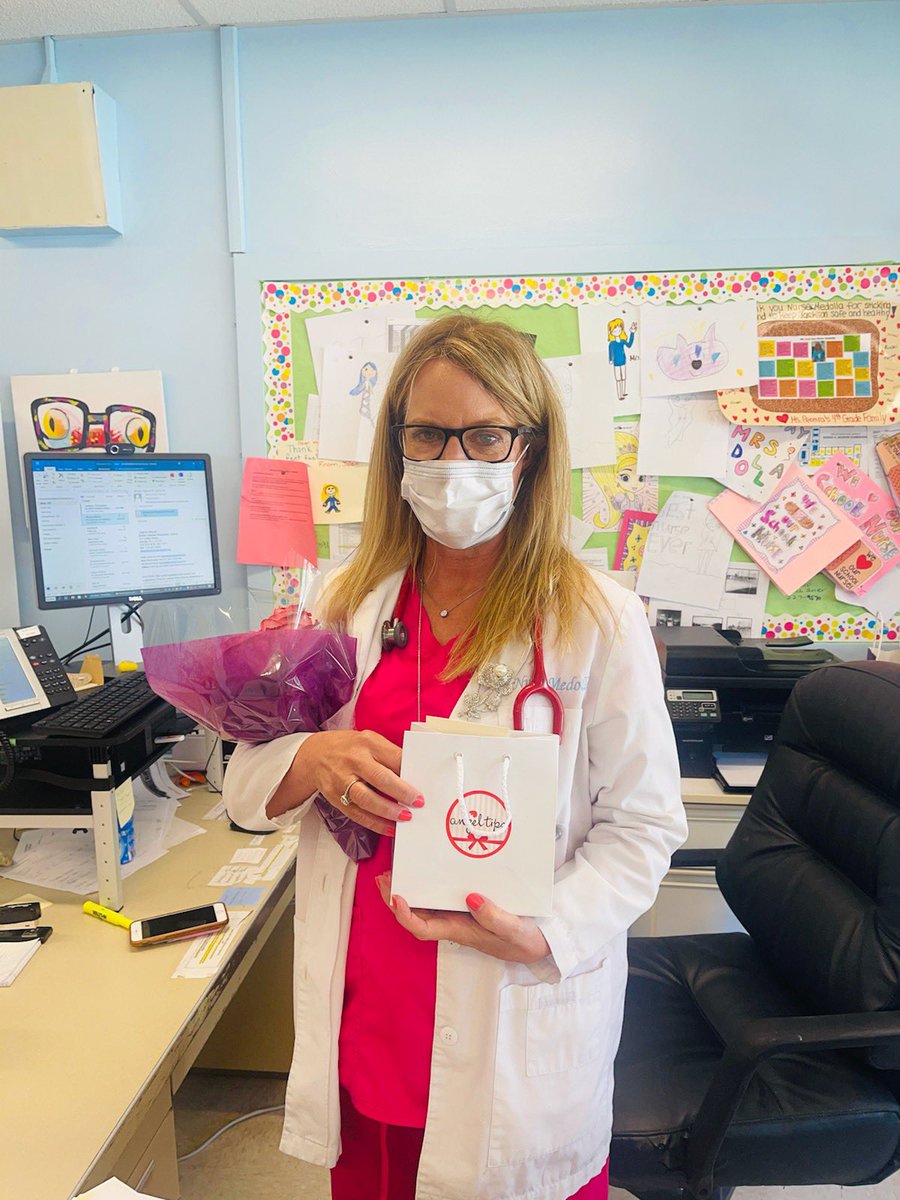 Happy National School Nurse Day to the best nurse, Mrs. Medolla! Thank you for all you do for Jackson!