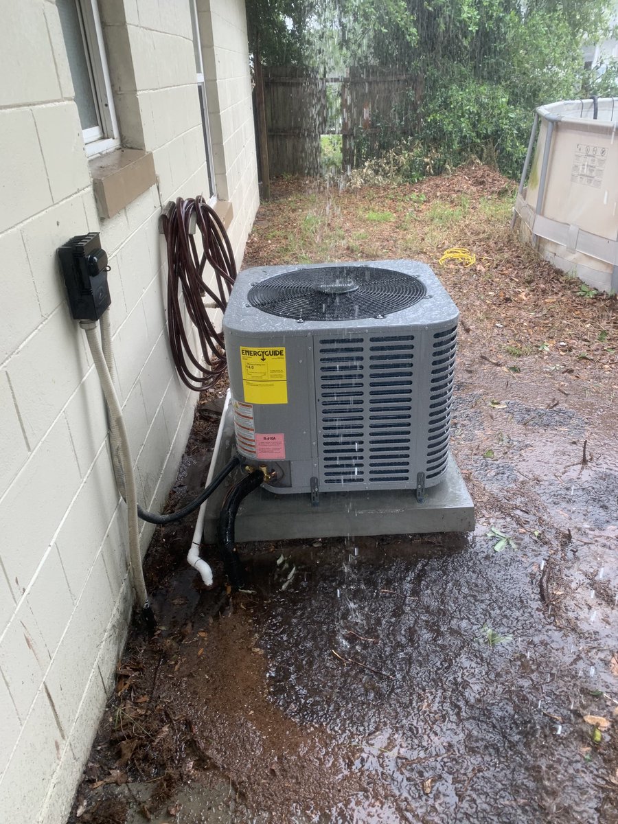 Another install before the rain