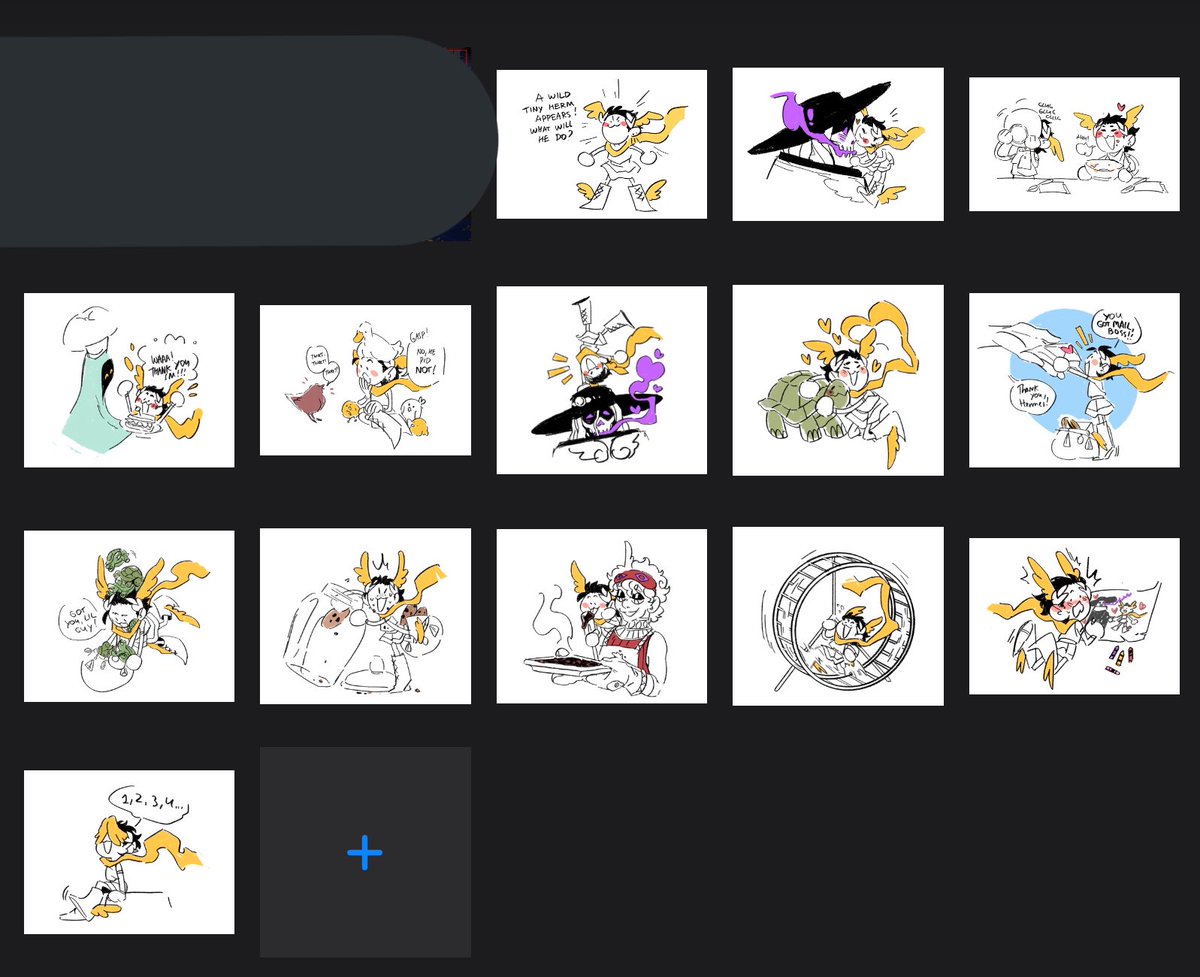 aight it's a wrap for today! six more tiny hermes shenanigans added to this madness 