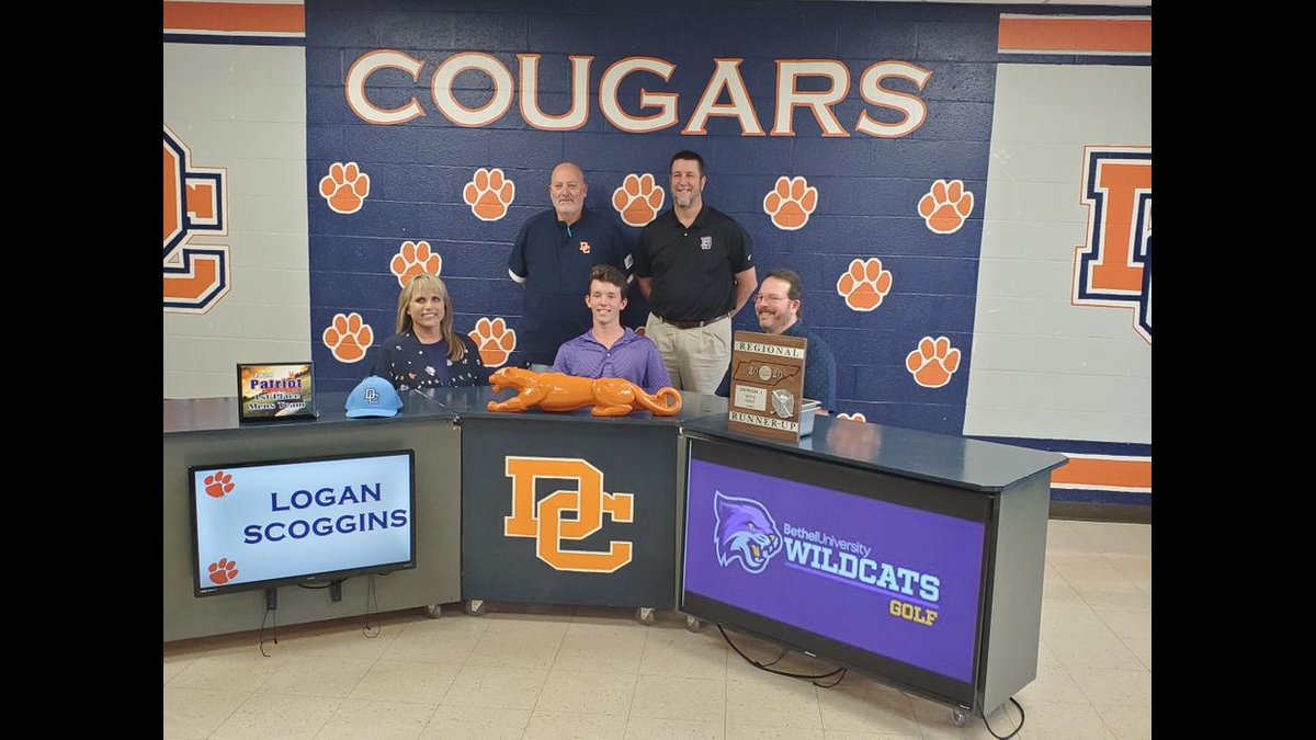 Men's Golf: Men's Golf Signs Logan Scoggins
 - bethelAthletics.com/article/8984