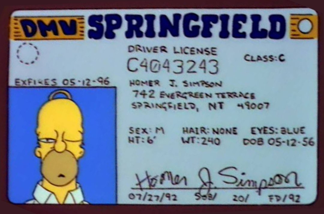 Happy 65th Birthday to Homer Simpson. 