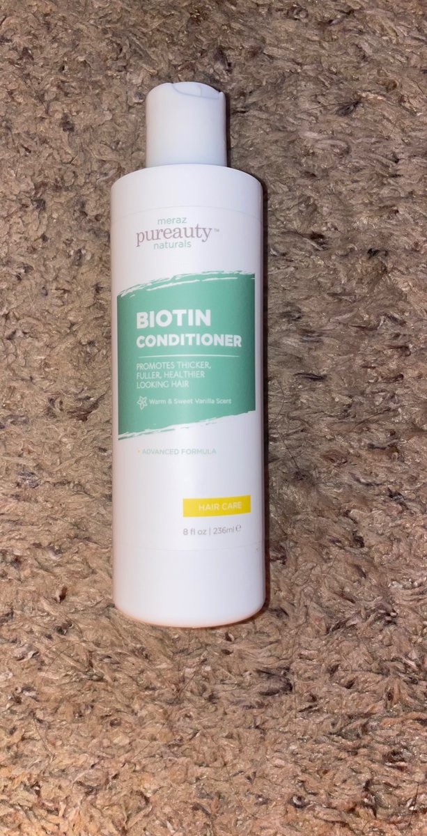 I love Pureauty Naturals Biotin Conditioner! It works to moisturize, nourish, and hydrate hair! It gives your hair more volume! Also, it can be used on all hair types! I am impressed!

#mybiotin #pureautynaturals #biotinhairgrowth #gotitfree 

pureautynaturals.com/products/bioti…