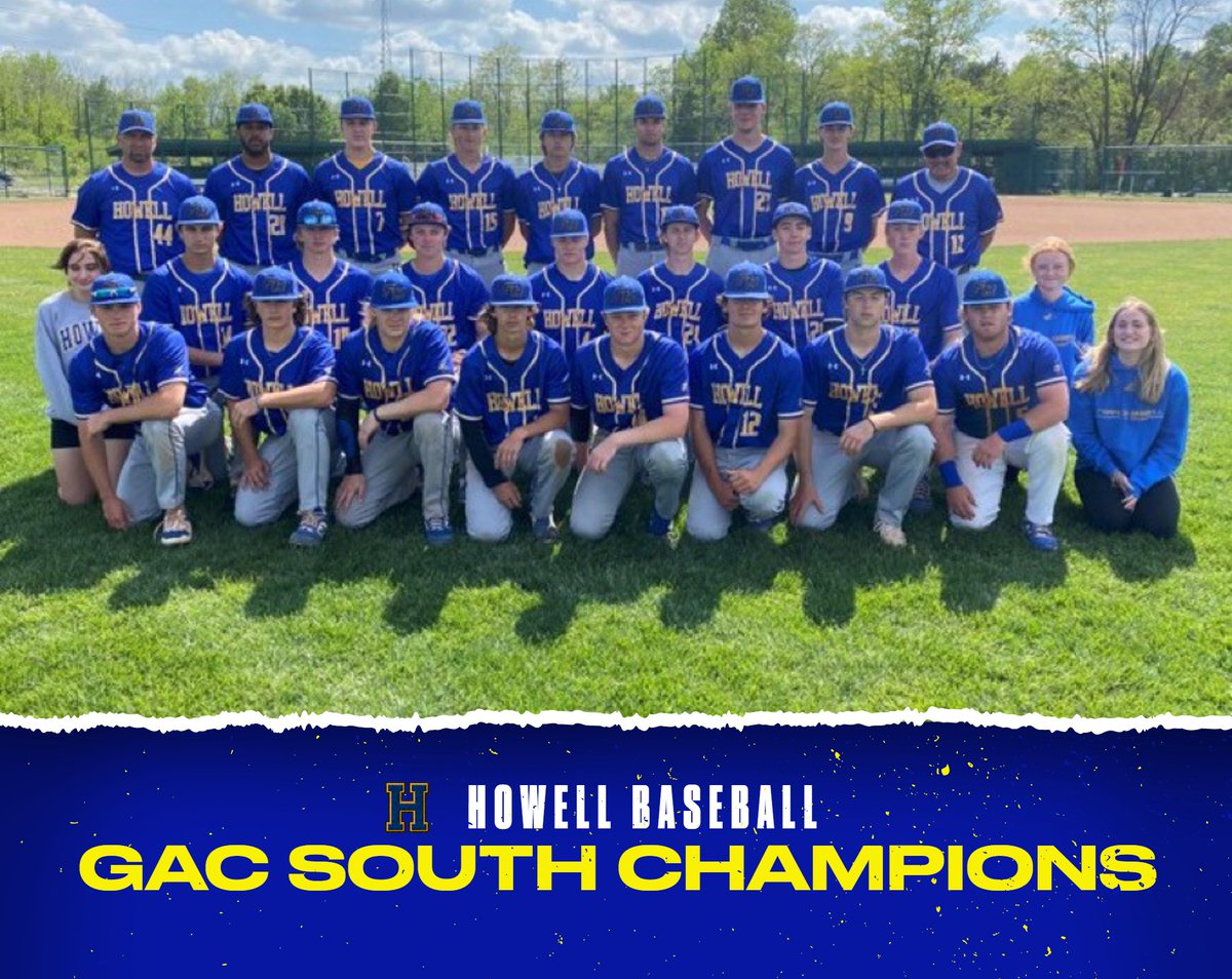FHVikings's tweet image. Congrats again to @howell_baseball on winning the GAC South Championship! #HowellFamily
