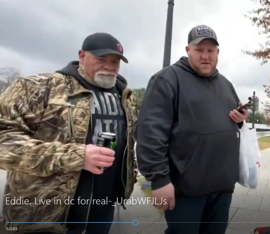 creek_twit's tweet photo. At 1:21:58 Eddie comes across #MagpulPB #PapaSmurfPB and a third friend I don't recognize. As #MagpulPB is thought to be from Northwest likely others are as well. @jocejocejoe @Detrumpify_org @ne0ndistraction @TwittsnTweets @nine_niall @capitolhunters any idea on third? https://t.co/F7OFvCuDOw