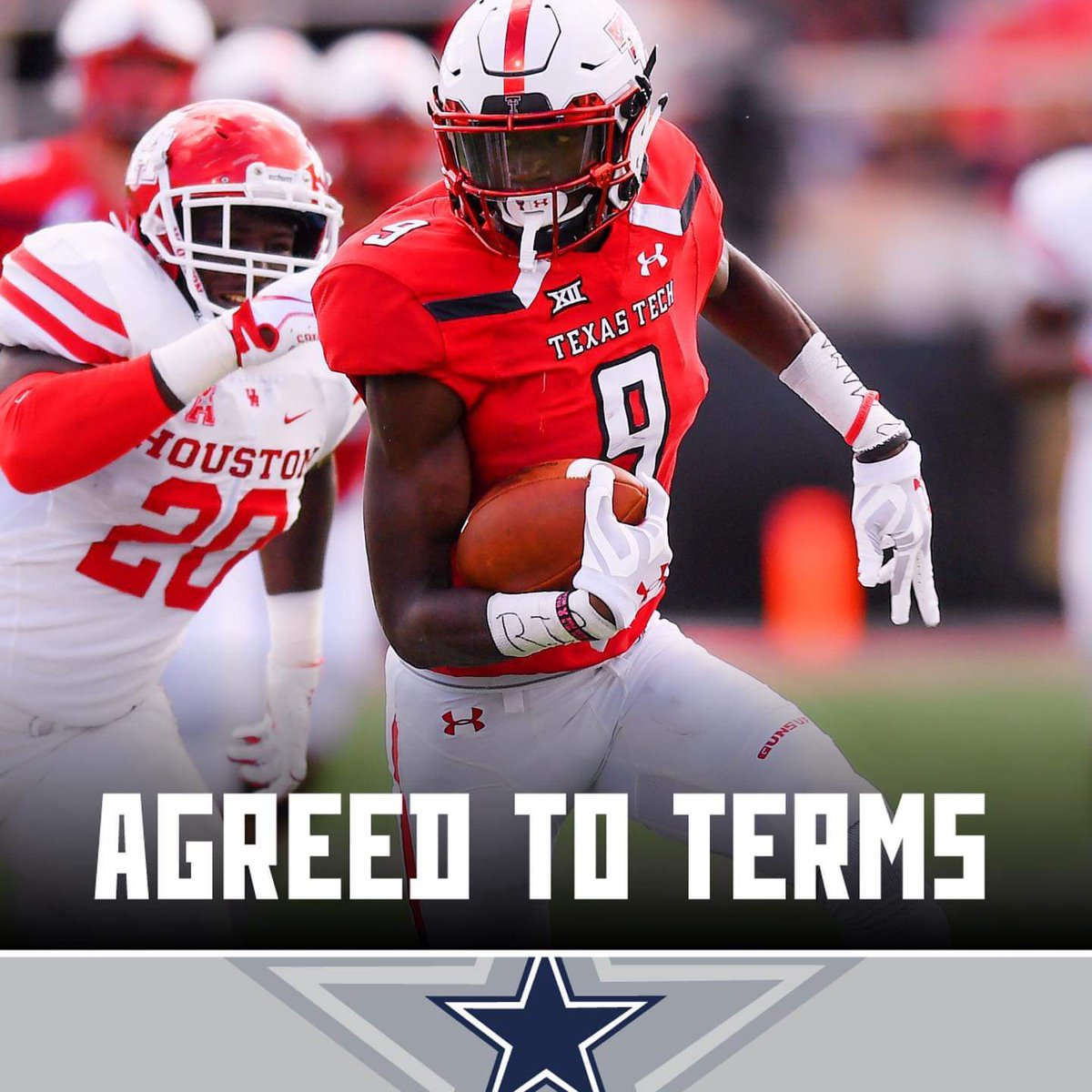 Who could have imagined that two Rider Raiders (JT and TJ) will be trying to make it on the Dallas Cowboys at the same time. 

The last time they were together on the same team was Dec 14th, 2012 vs Lancaster in the playoffs.
TJ was a freshman and JT a senior.
 #940proud #txhsfb