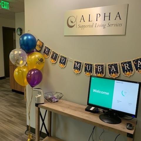 Alpha_SLS's tweet image. Although our offices are still at a limited capacity, our North Creek office went all out to celebrate Eid al Fitr with decorations and well wishes to everyone celebrating today.  

We hope you have a safe, peaceful, and happy end of Ramadan with your loved ones. #EidMubarak !