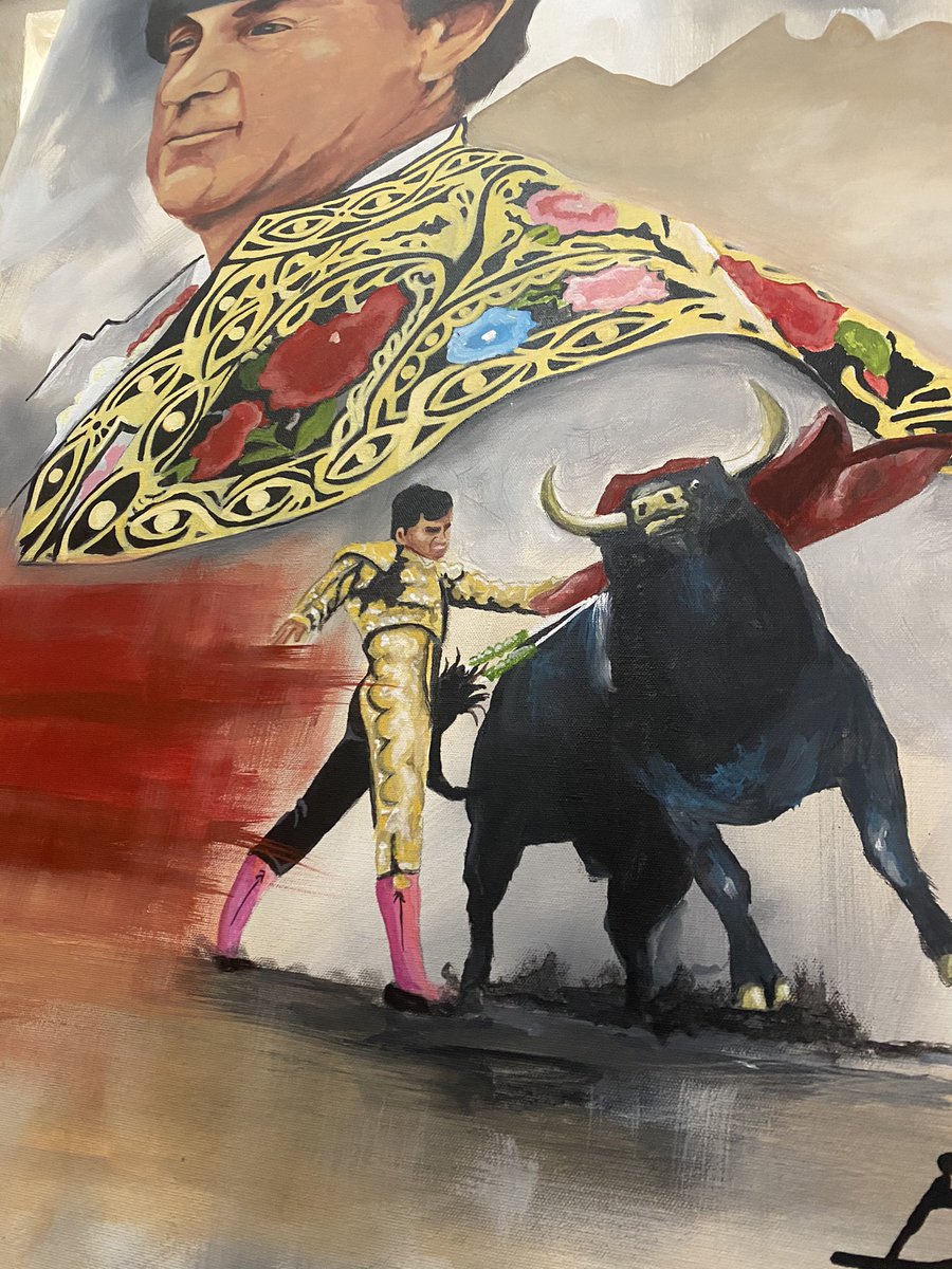 rizabull's tweet photo. El MAESTRO ELOY ! Riza ! Vinil sobre tela ! Homenaje en tijuana ! https://t.co/ckpR0vCUkW